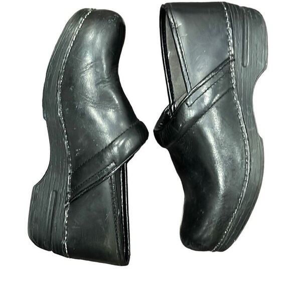 DANSKO XP Professional Black Leather Clog Slip On Shoes Size 38 (7.5-8) - Picture 1 of 6